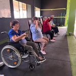 Una nueva actividad con nuestras personas  con discapacidad intelectual mayores de 55 años en el Gimnasio
